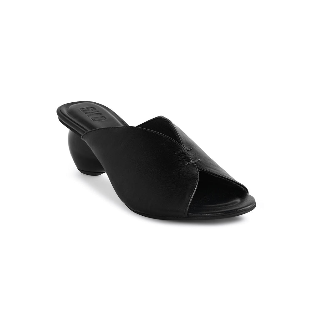 SKO Driblet Black Block Heels