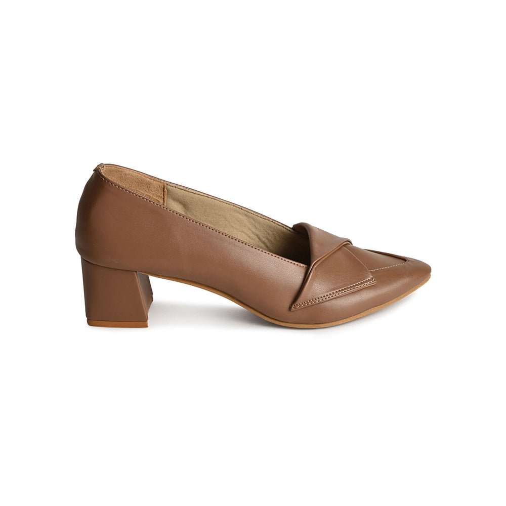 SKO Courtney Mud Brown Pumps