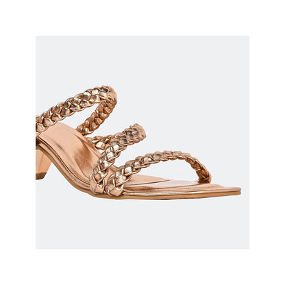 SKO Mia Rose Gold Heeled Sandals