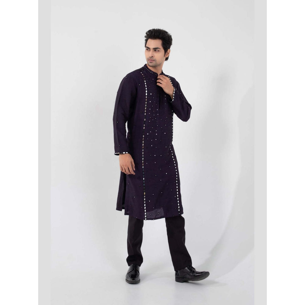 SMRITI Purple Raven Kurta with Pant