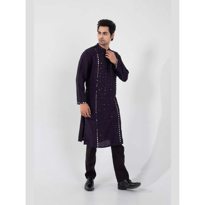 SMRITI Purple Raven Kurta with Pant