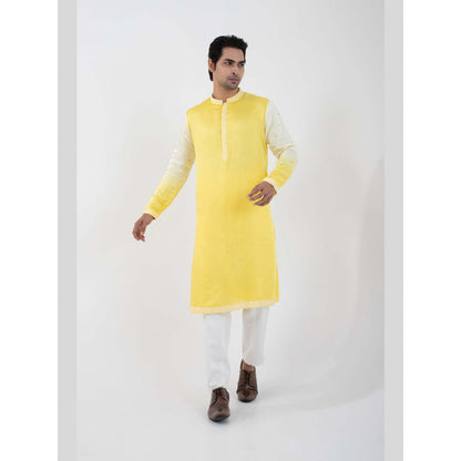 SMRITI Yellow Solid/Plain Kurta and Pant