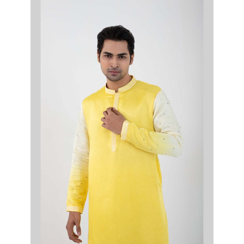 SMRITI Yellow Solid/Plain Kurta and Pant