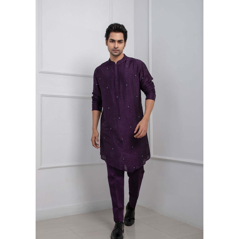 SMRITI Purple Onyx Kurta with Pant