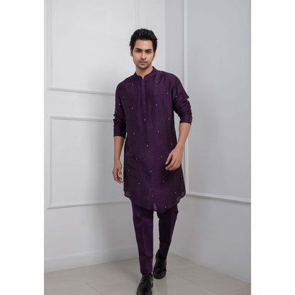SMRITI Purple Onyx Kurta with Pant