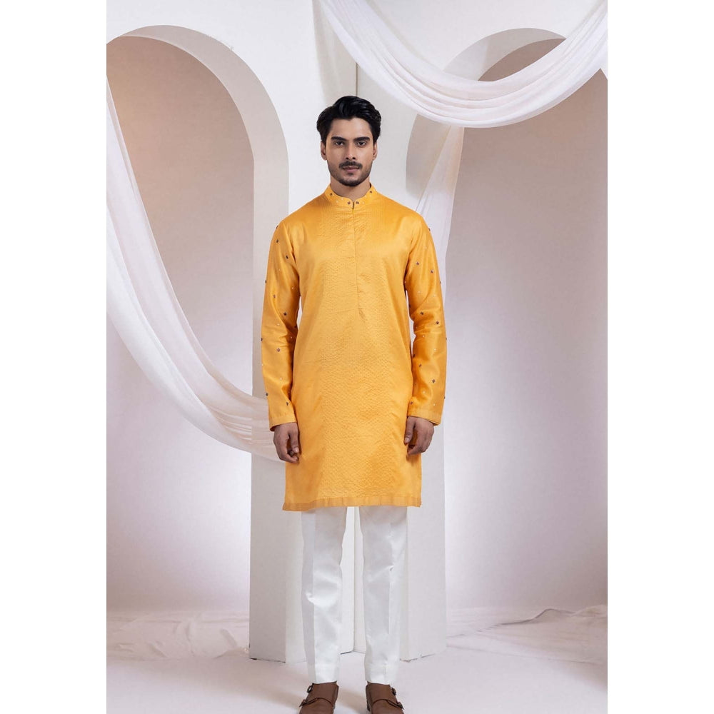 SMRITI Mustard Kurta With Pant