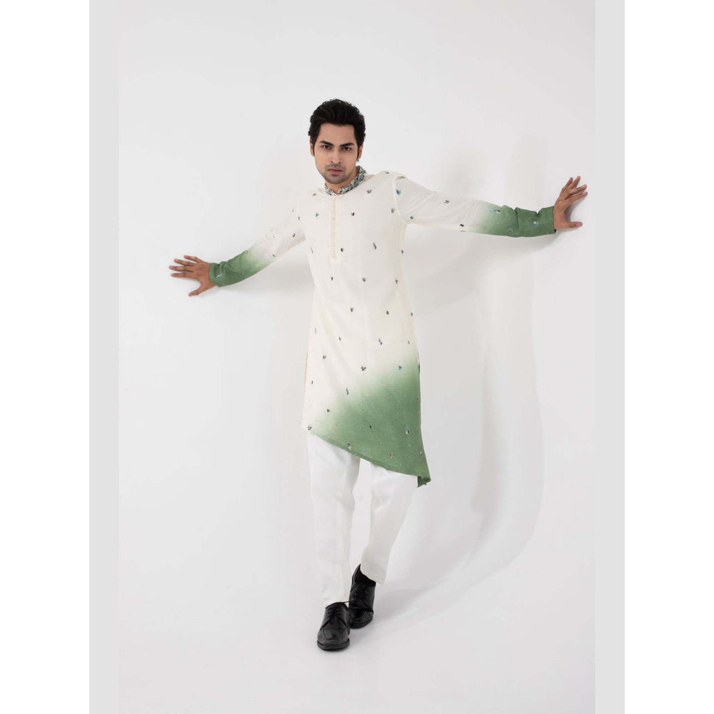 SMRITI Ivory Ombre Kurta with Pant