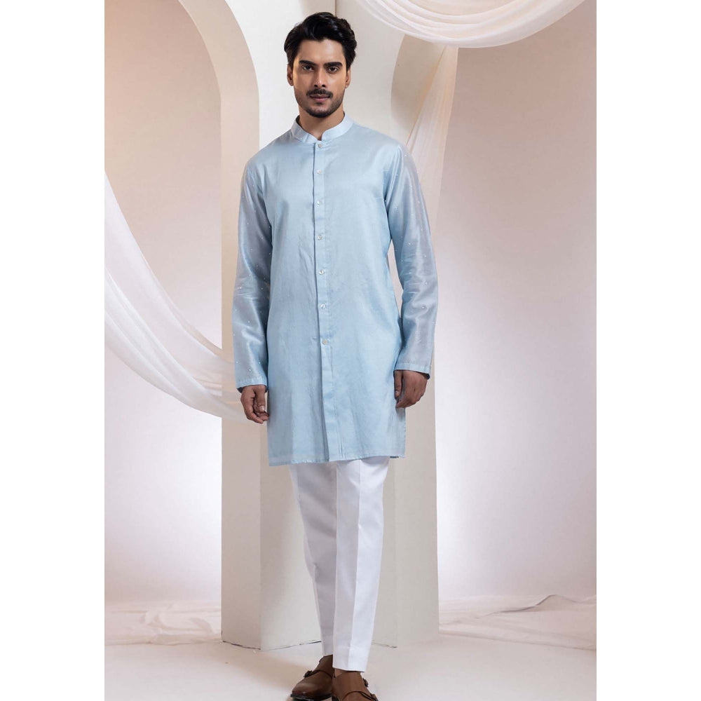 SMRITI Blue Thread Kurta With Pant