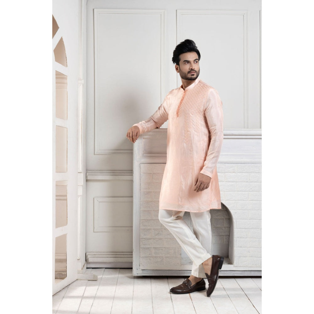 SMRITI Peach Blossom Kurta