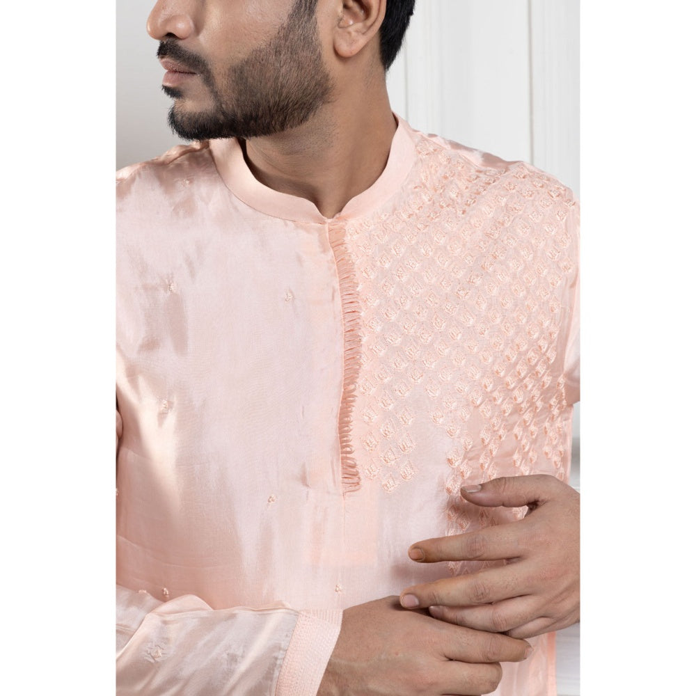 SMRITI Peach Blossom Kurta