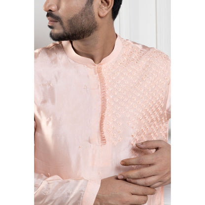 SMRITI Peach Blossom Kurta