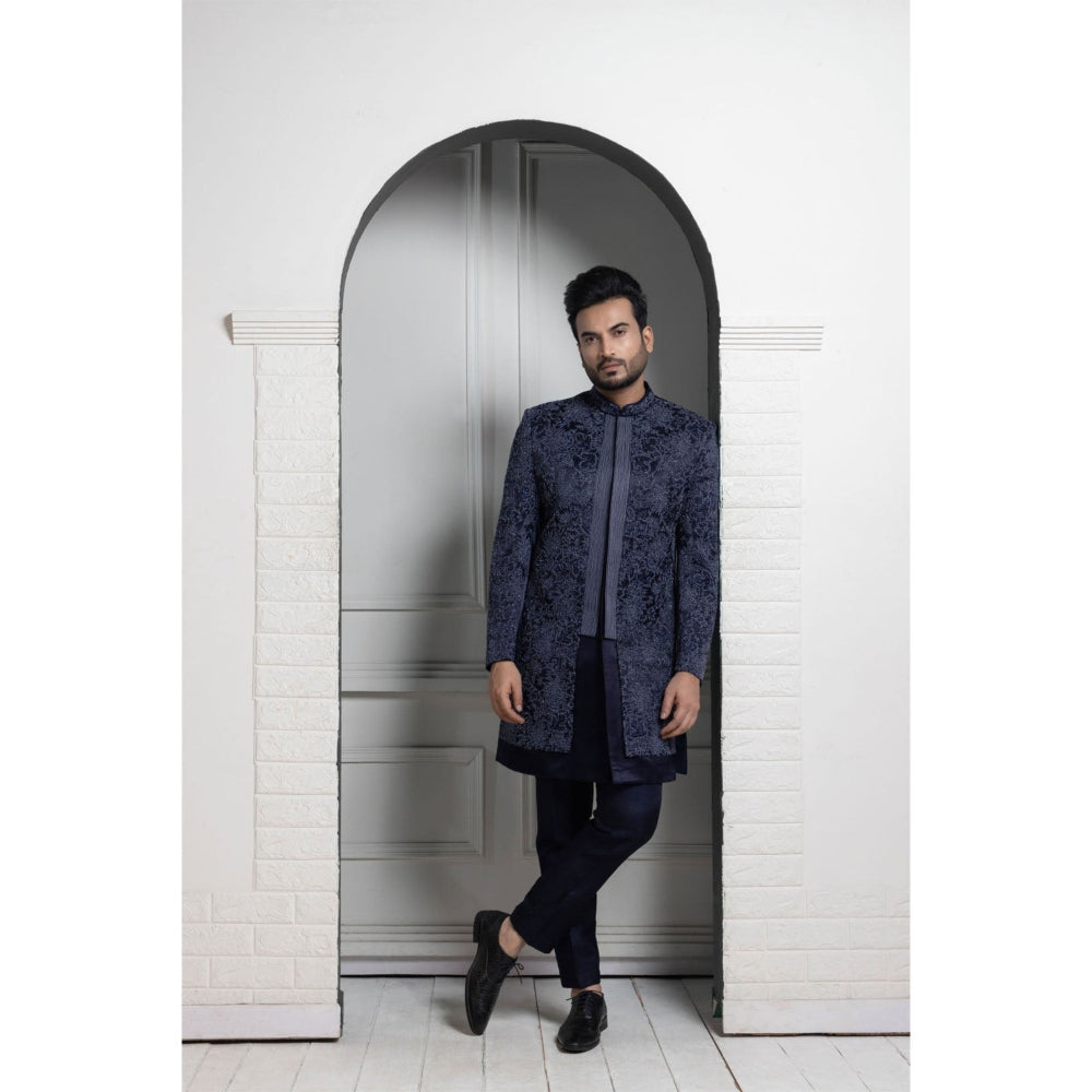 SMRITI Majestic Midnight Hues Bandhgala