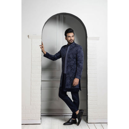 SMRITI Majestic Midnight Hues Bandhgala