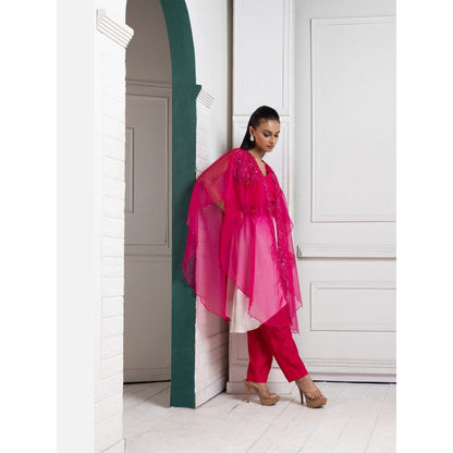 SMRITI Rosette Ombre Kaftan
