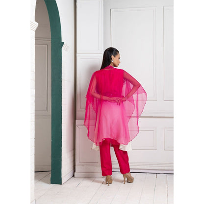 SMRITI Rosette Ombre Kaftan