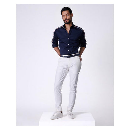 S&N by Shantnu Nikhil Batsman White Trouser