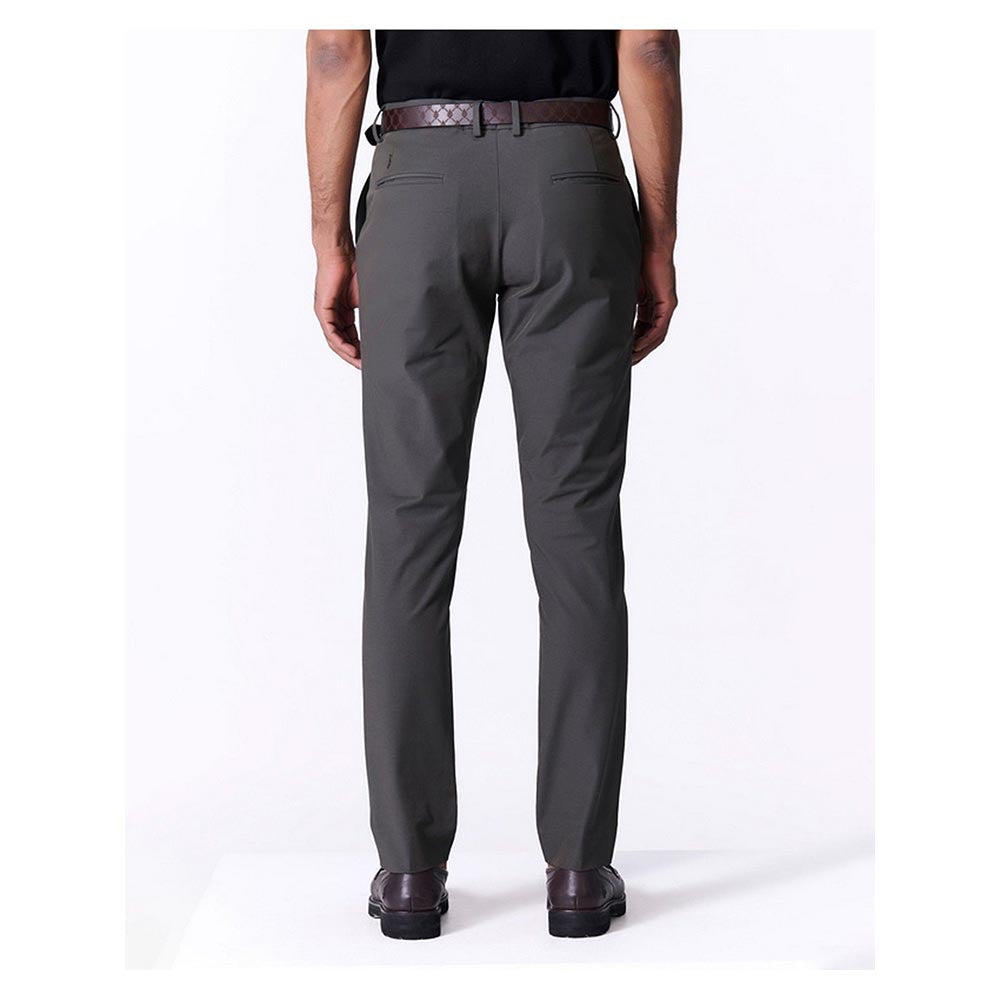 S&N by Shantnu Nikhil Batsman Grey Trouser