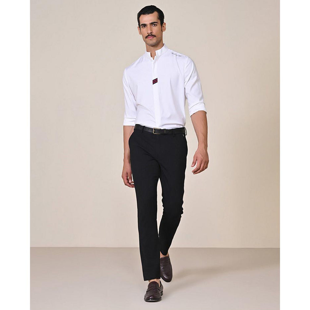 S&N by Shantnu Nikhil Men Black Trouser