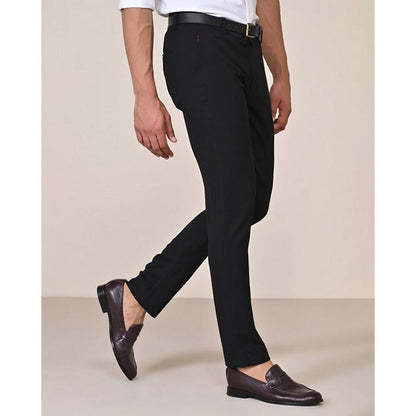 S&N by Shantnu Nikhil Men Black Trouser