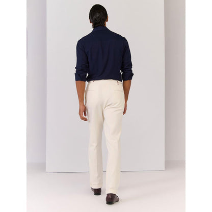S&N by Shantnu Nikhil Mens' Navy Blue Rayon Blend Plain Slim Fit Shirt