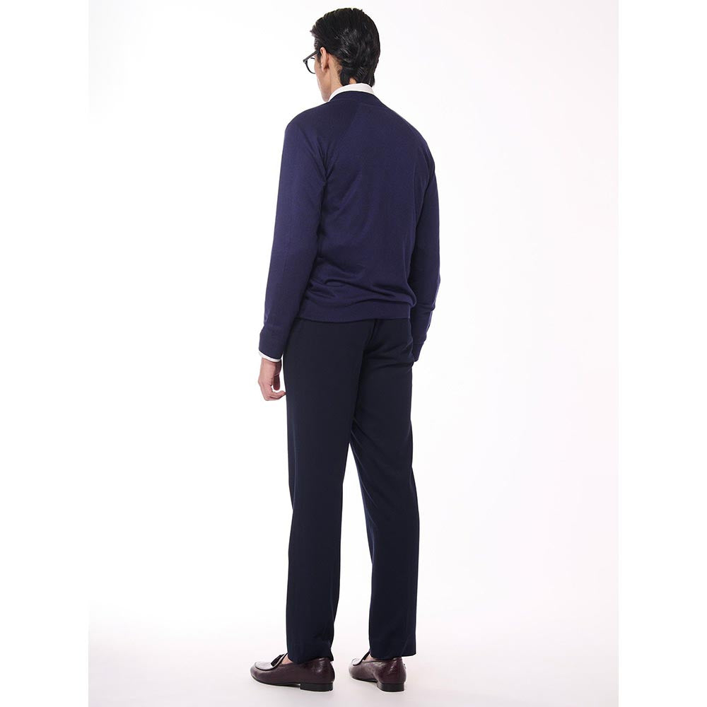 S&N by Shantnu Nikhil Hued Merino Multicolour Sweater