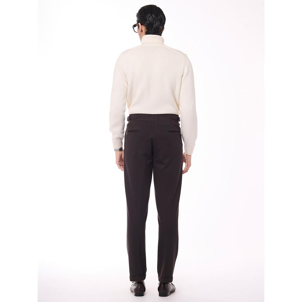 S&N by Shantnu Nikhil Cashmere Off White Sweater
