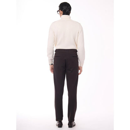 S&N by Shantnu Nikhil Cashmere Off White Sweater