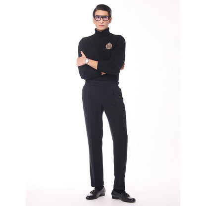 S&N by Shantnu Nikhil Cashmere Black Sweater