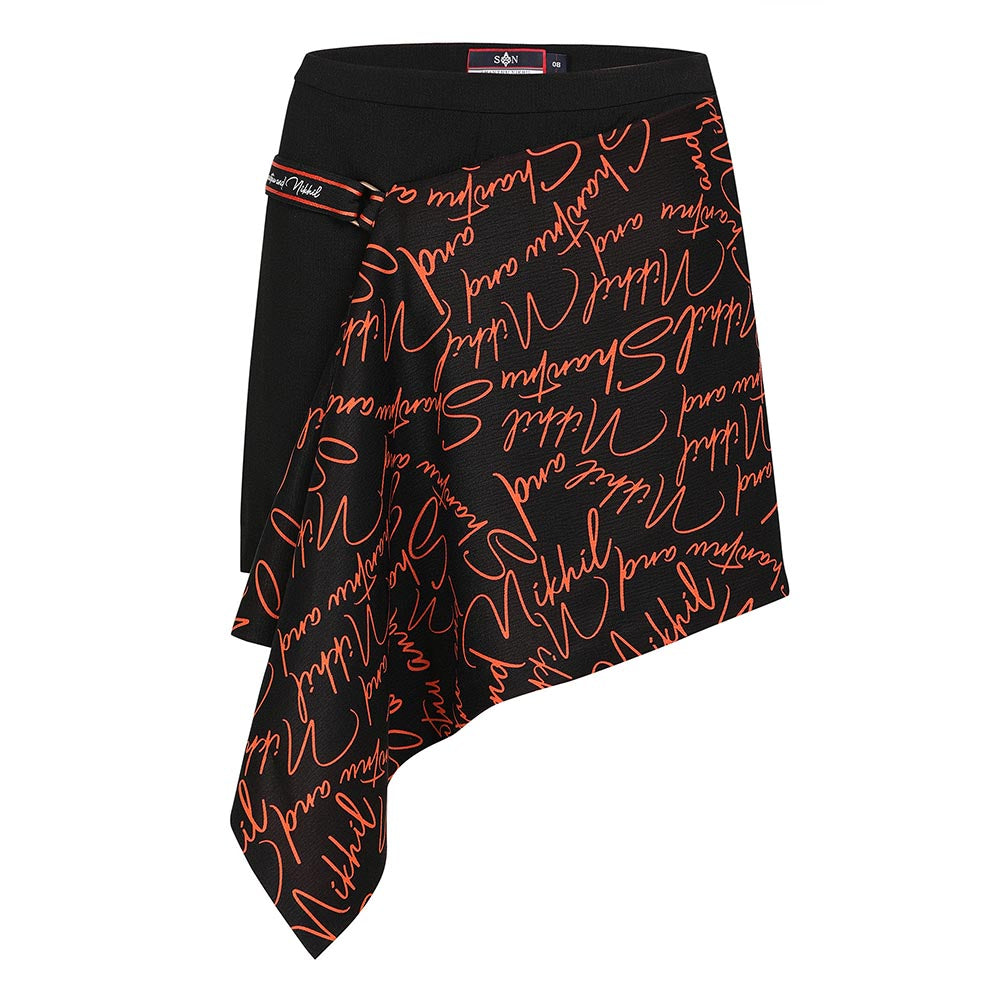 S&N by Shantnu Nikhil Signature Printed Skort
