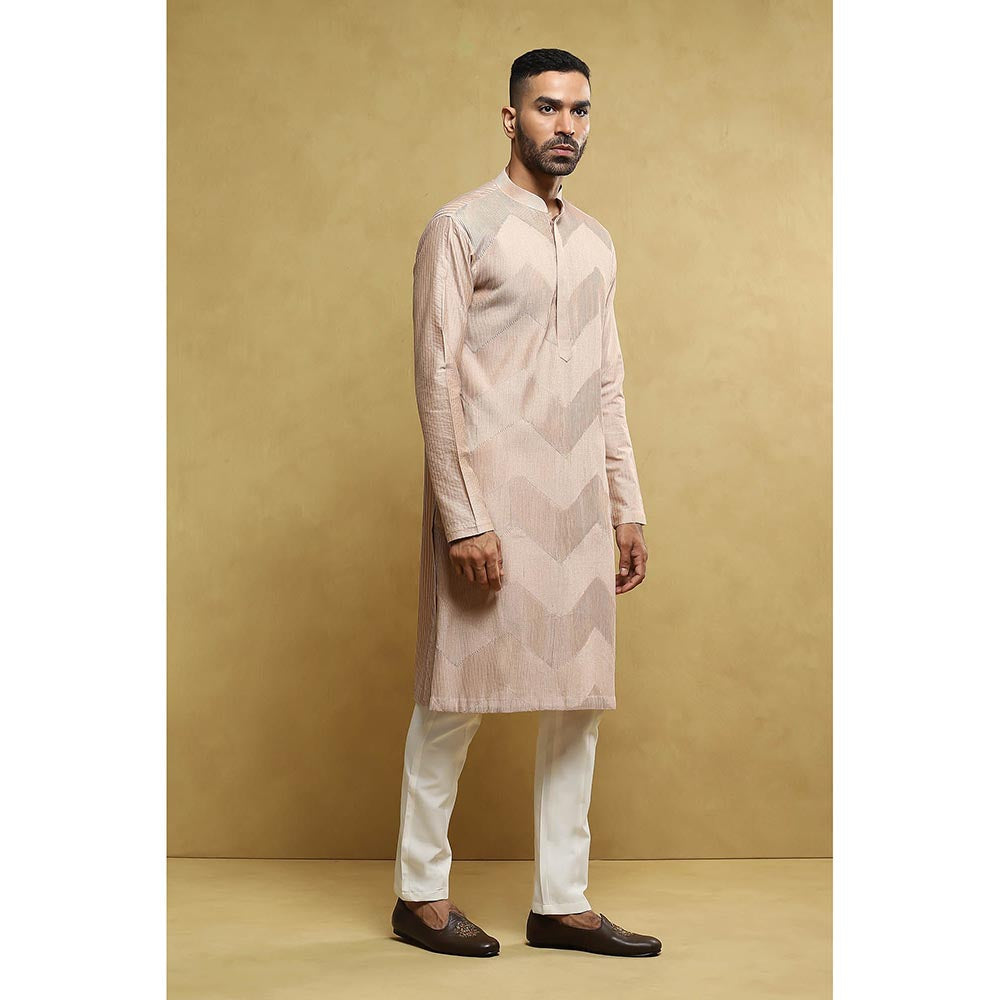 Soniya G Grey Sherwani and Kurta with Pant (Set of 3)