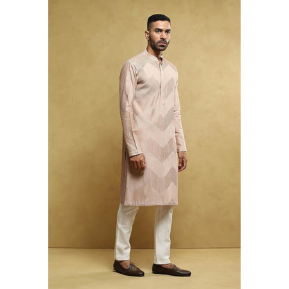 Soniya G Grey Sherwani and Kurta with Pant (Set of 3)