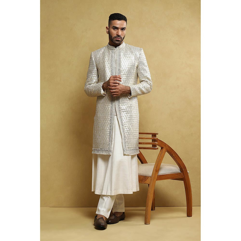 Soniya G Sherwani and Kurta with Pant (Set of 3)