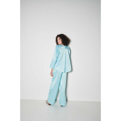 SOTBELLA Elegant Blue Co-Ord (Set of 2 Peices)