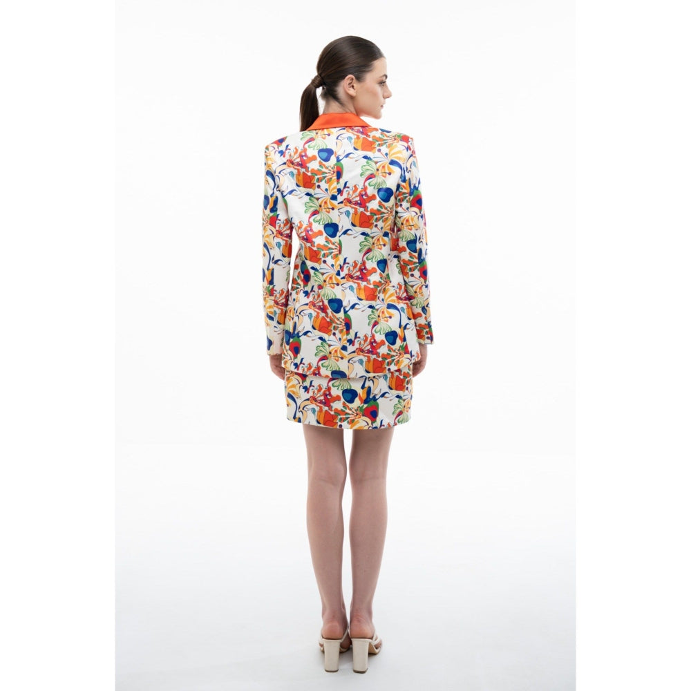 SOTBELLA Multi-Color Floral Printed Co-Ord (Set of 2)