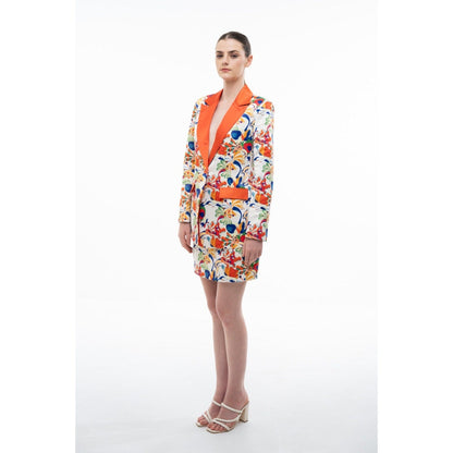 SOTBELLA Multi-Color Floral Printed Co-Ord (Set of 2)