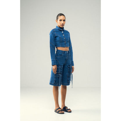 SOTBELLA Denim Redux Blue Co-Ord (Set of 2)