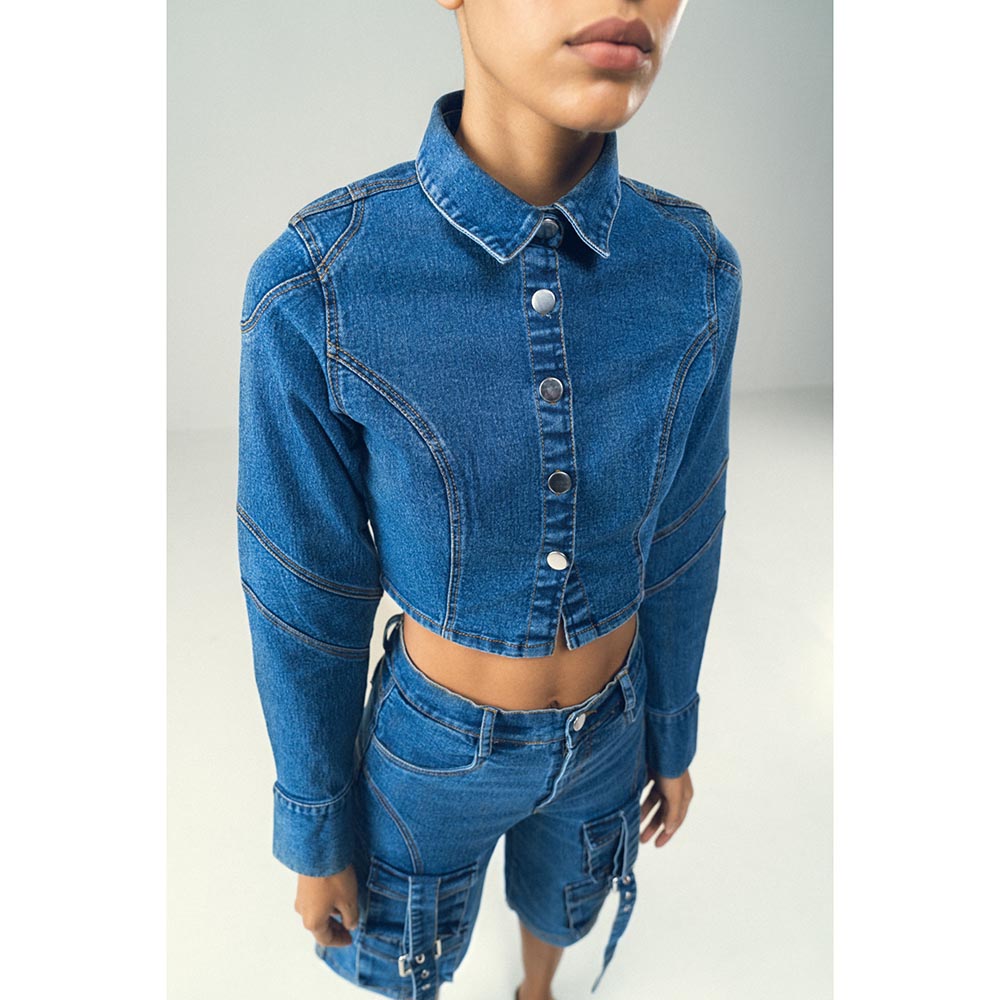 SOTBELLA Denim Redux Blue Co-Ord (Set of 2)