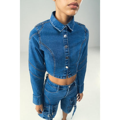 SOTBELLA Denim Redux Blue Co-Ord (Set of 2)