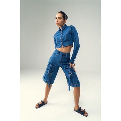 SOTBELLA Denim Redux Blue Co-Ord (Set of 2)