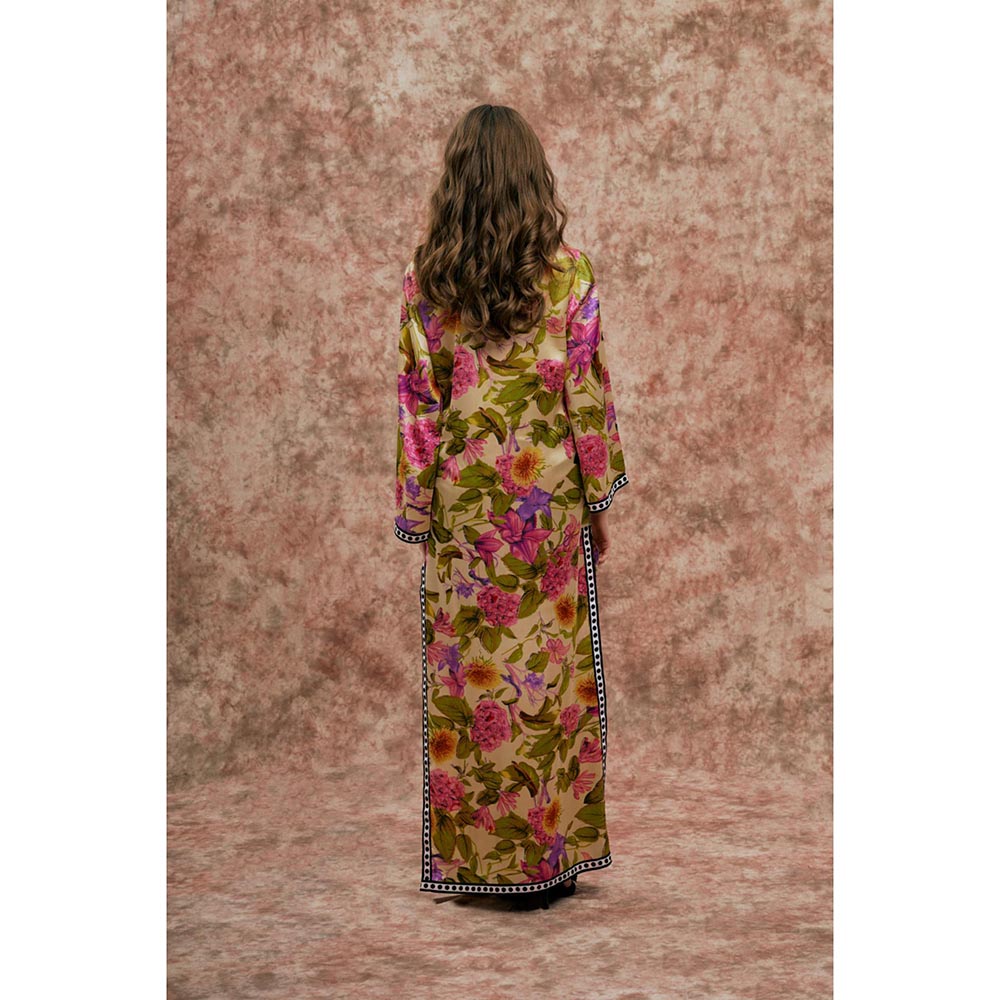 SOTBELLA Floral Print Kaftan