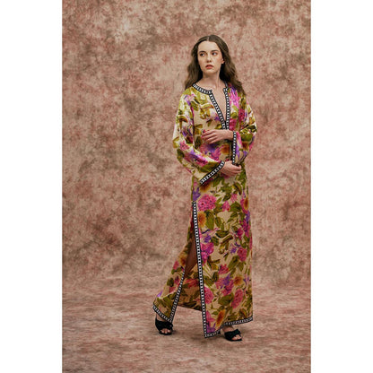SOTBELLA Floral Print Kaftan