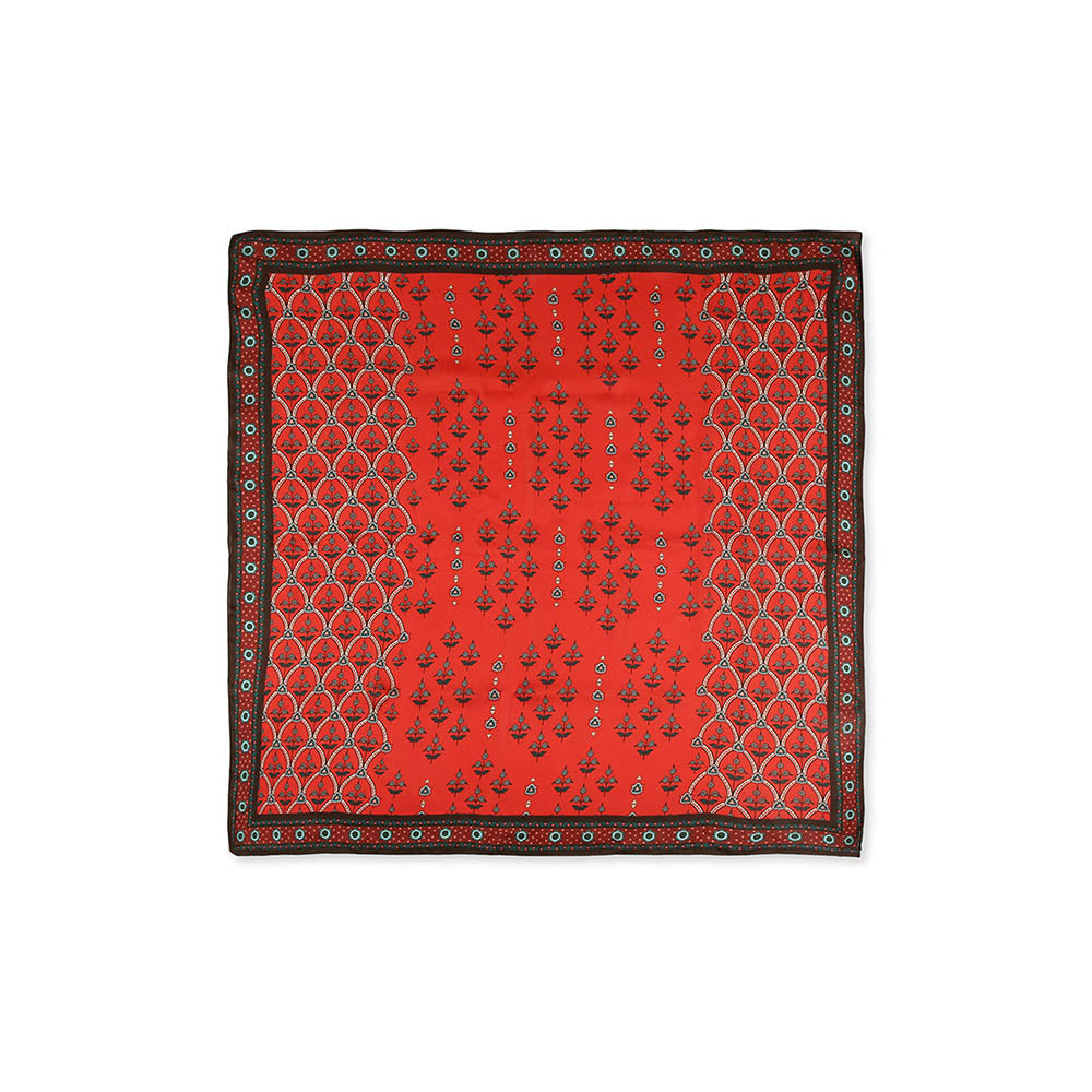 Soup by Sougat Paul Red Printed Stole