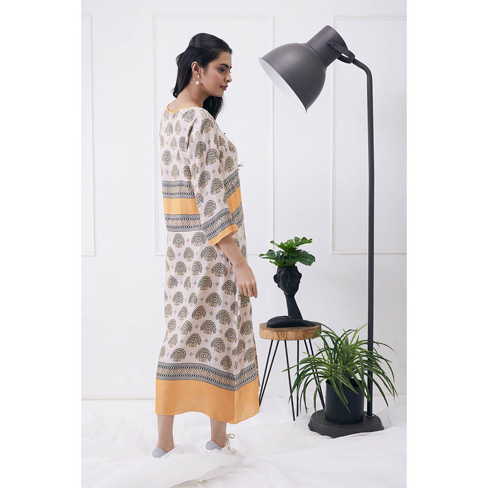 Soup by Sougat Paul Zahra Printed Boxy Dress