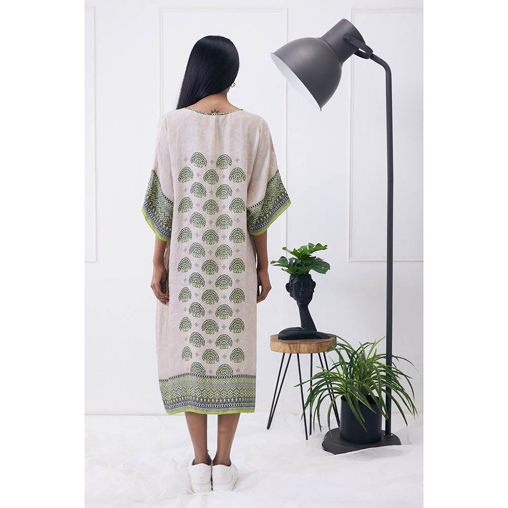 Soup by Sougat Paul Ela Printed Kimono Dress