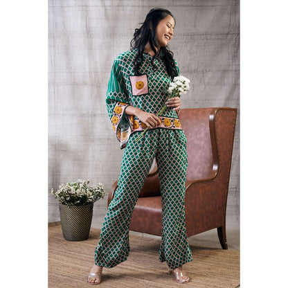 Soup by Sougat Paul Taahira Printed Co-Ord (Set of 2)