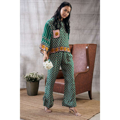 Soup by Sougat Paul Taahira Printed Co-Ord (Set of 2)