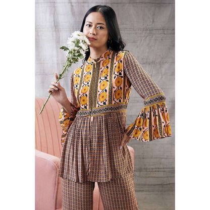 Soup by Sougat Paul Taahira Printed Kurta (Set of 2)