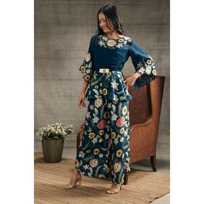Soup by Sougat Paul Gulista Patch Work Co-Ord (Set of 2)