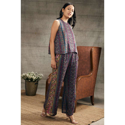 Soup by Sougat Paul Ikaya Printed Sequin Co-Ord (Set of 2)