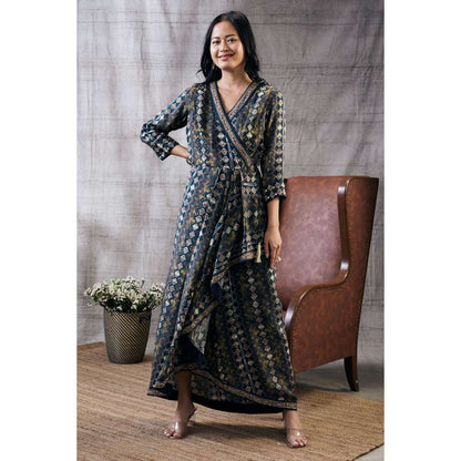 Soup by Sougat Paul Dilara Embroidered Drape Dress